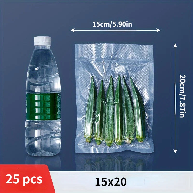 Vacuum Bags For Food 25pcs/Lot Vacuum Packaging Bags For Vacuum Sealer Machine Food Vacuum Packed Sealing Storage Bags